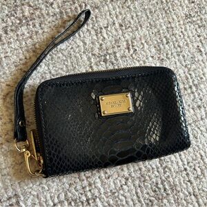Michael Kors Black Wristlet